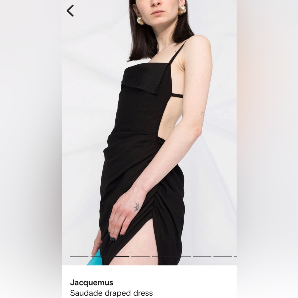 Jacquemus Black mini dress